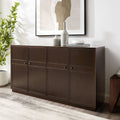 4 Door Sideboard Dark Brown Oak D8254