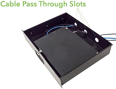 19 Inch Rack Mount Lockable 4U Server Cabinet Drawer O421269