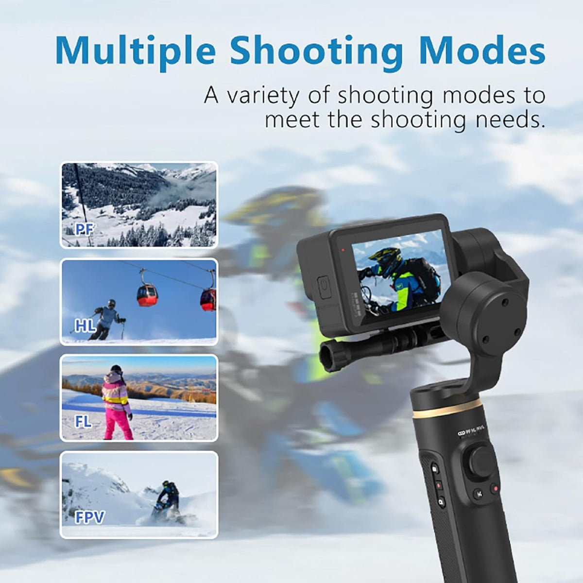 3-Axis Handheld Gimbal Stabilizer with Tripod B52059