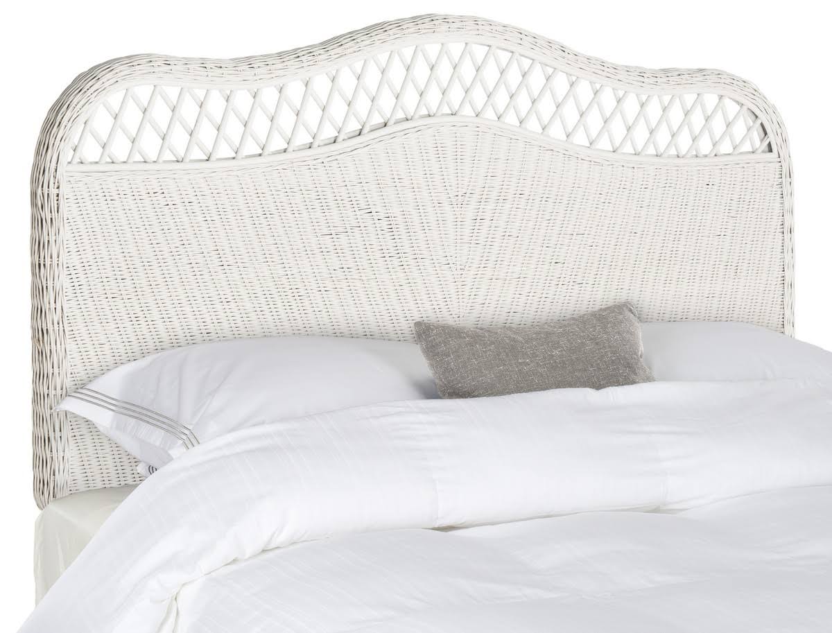 White Queen Rattan Headboard L998