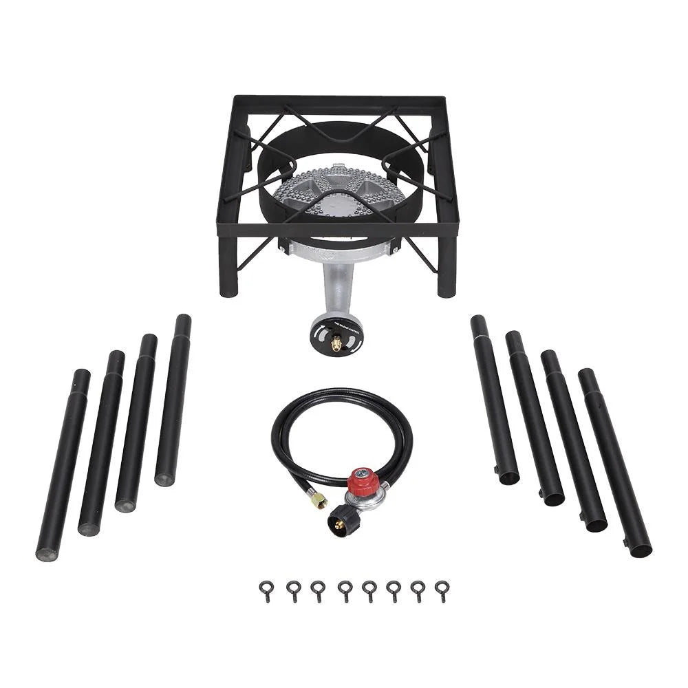 Propane Single Burner 200,000 BTU with Regulator, Cast Iron R944592