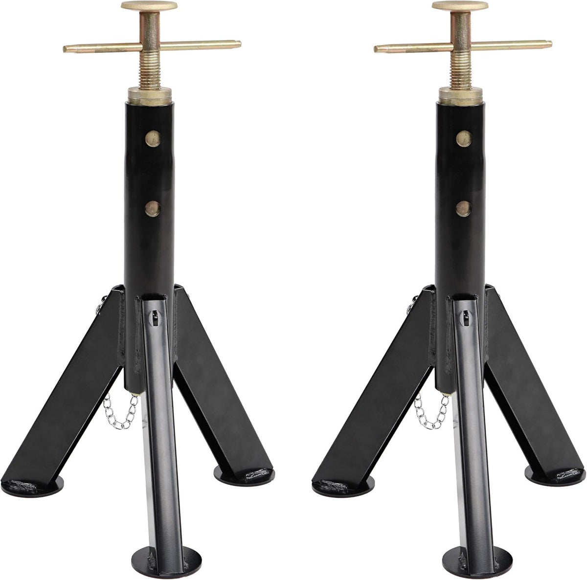 16 to 25in Telescoping Heavy Duty RV Stabilizer Jacks Set 2-Pack G906