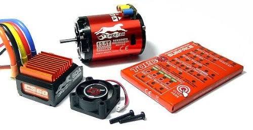 Sensored Brushless Motor and 60A ESC Combo H853047