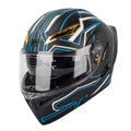 Dual Visor Flip Breathable Motorbike Helmet G513