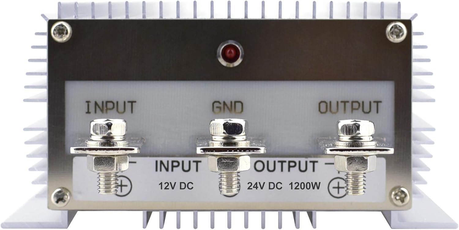 DC/DC 12V to 24V Boost Converter 50A 1200W Step Up Voltage Regulator Module X4487