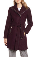 Wool-Blend Coat J14202