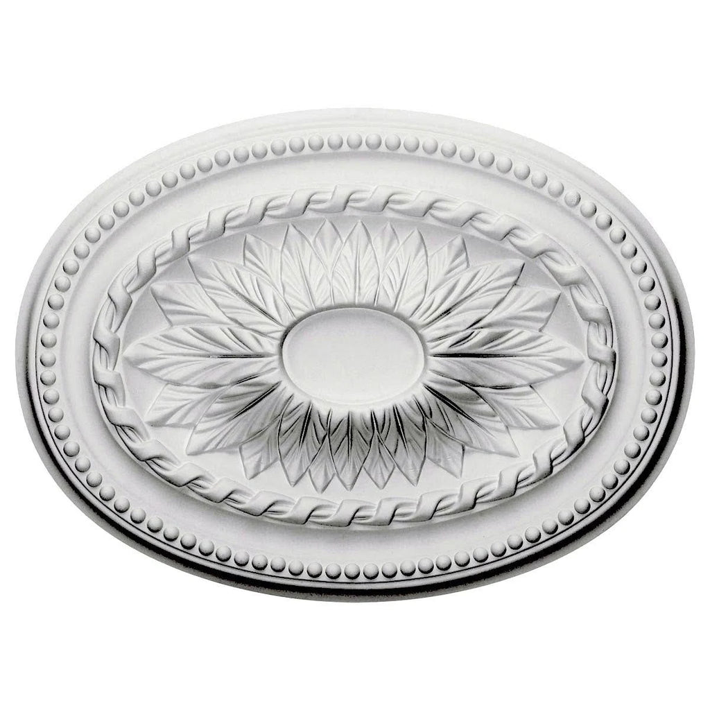 Hand-Painted Witch Hazel Crackle Ceiling Medallion U4887