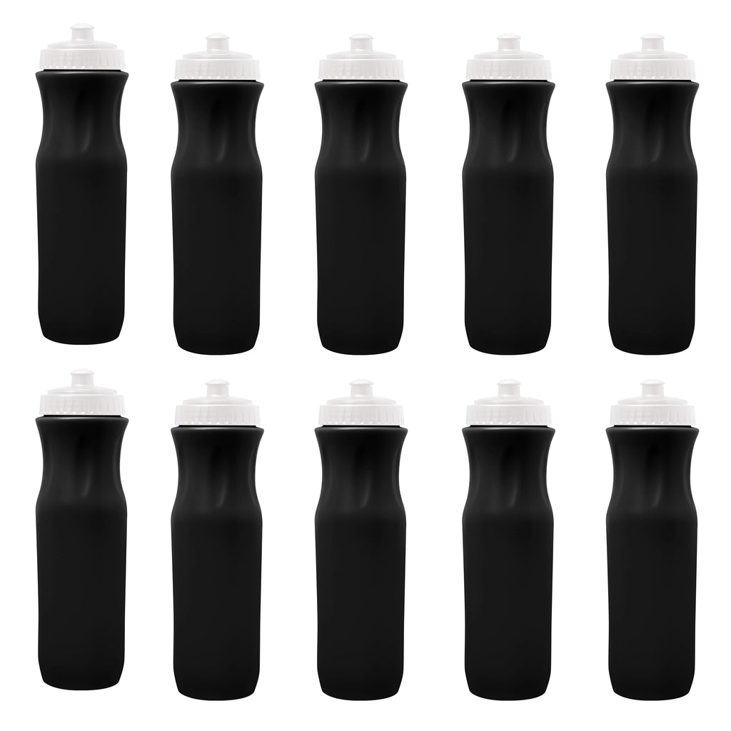 26 oz Plastic Water Bottles Set of 10 H956454