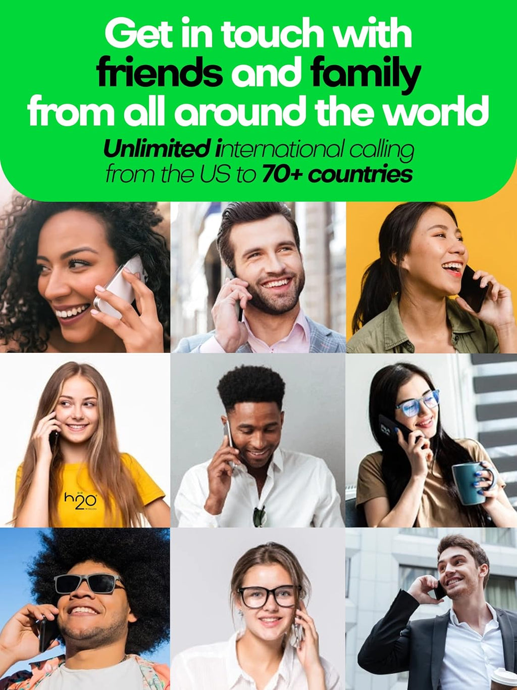 Preloaded Triple-Cut SIM Card with 6GB High-Speed 4G LTE/5G Data (90-Day Plan) A877282