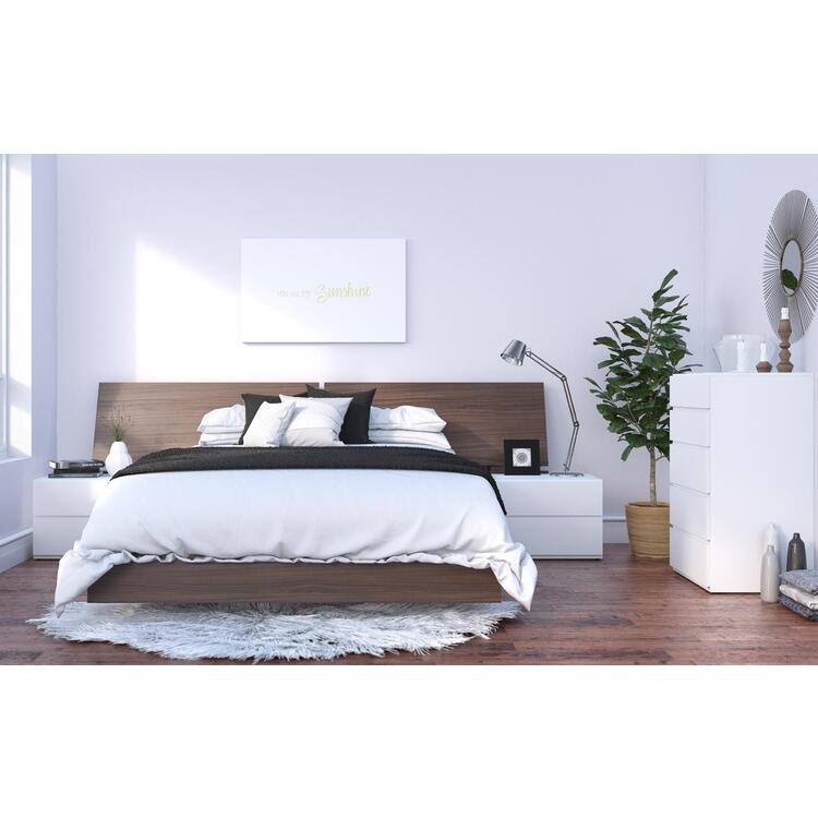 White Five Drawer Chest W81286