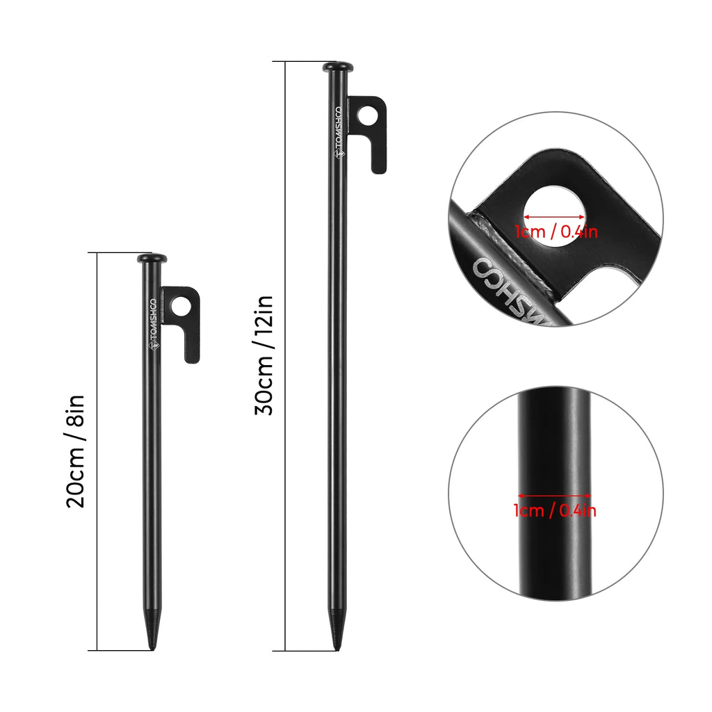 Heavy Duty Steel Tent Pegs 6PCS L630011