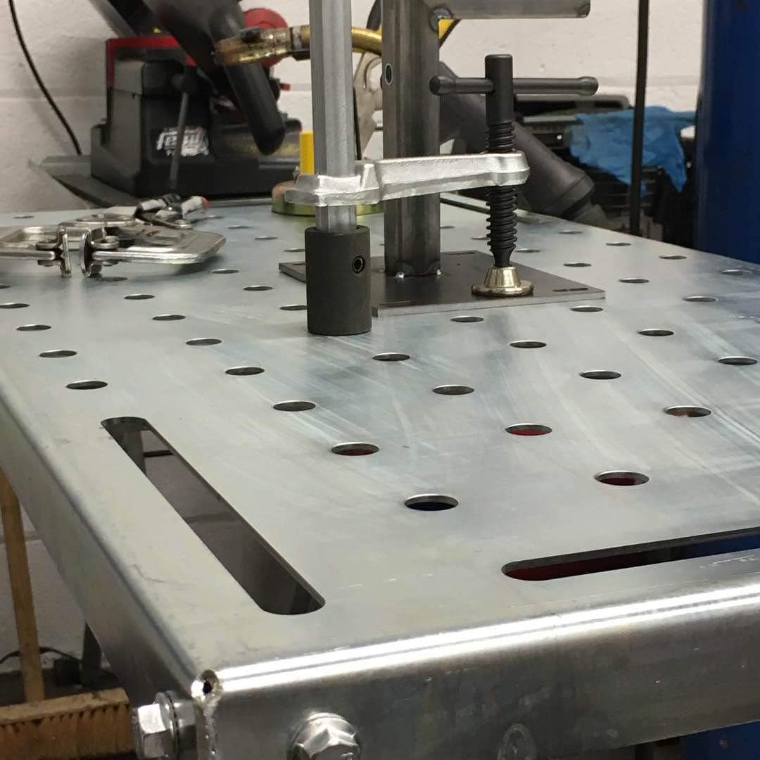 Portable Welding Table with 5/8 /16mm Holes on Top U524