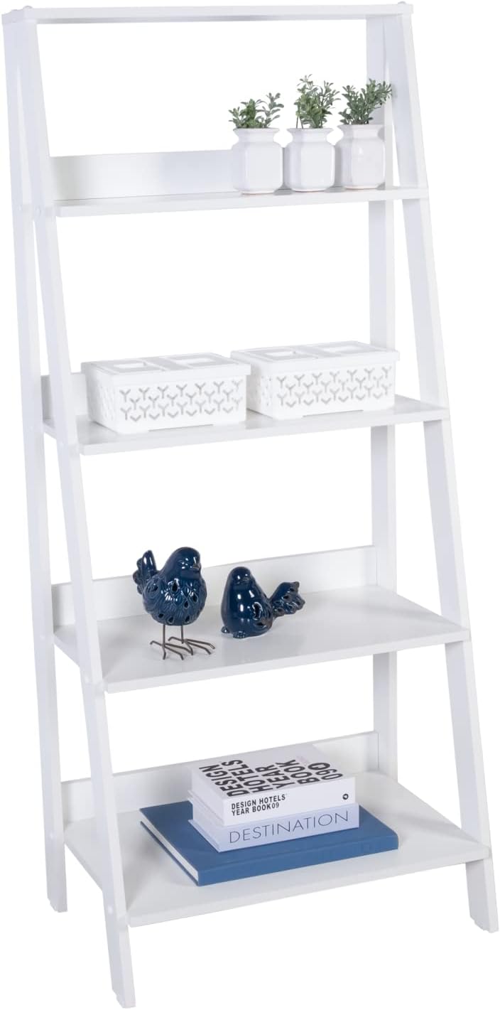 Black 5-Tier Industrial Bookcase P28499