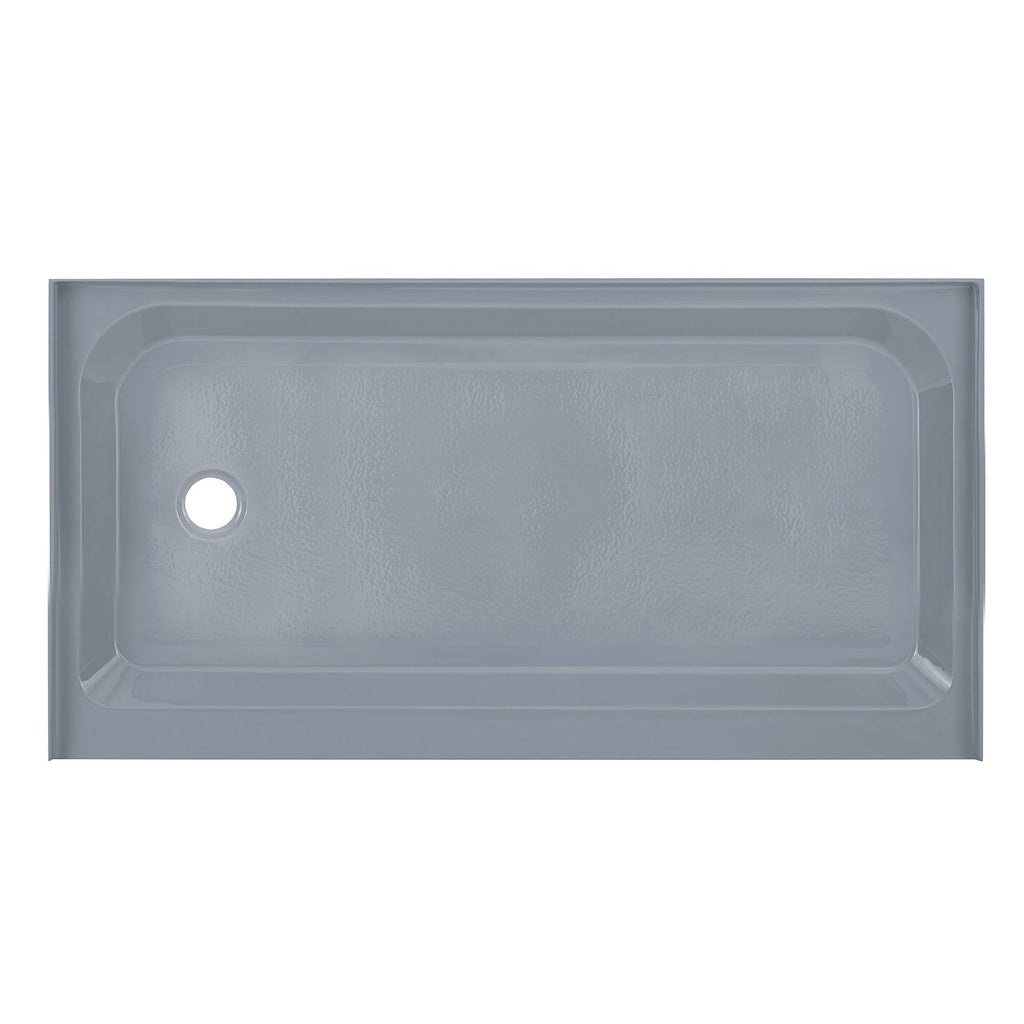Gray Single Shower Base X38651