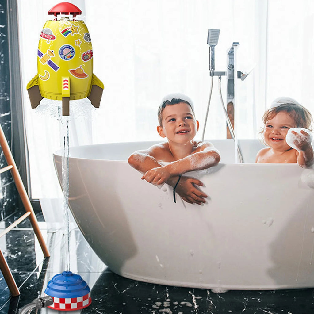 Rocket Launcher Water Pressure Sprinkler Toy for Kids R2898