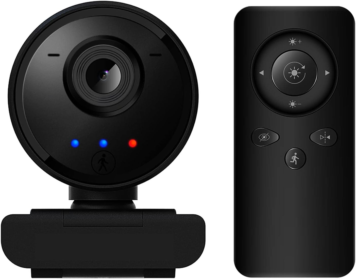 Black 1080p HD Webcam with Microphone E160485