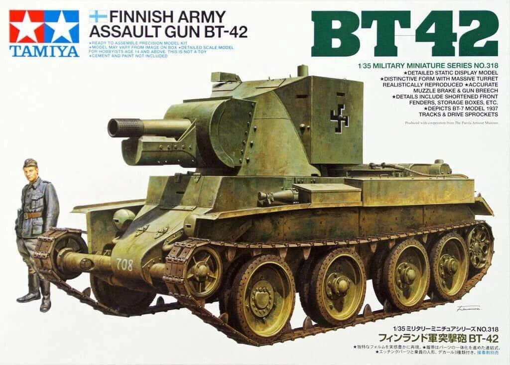 Finnish Army Assault Gun BT-42 S421