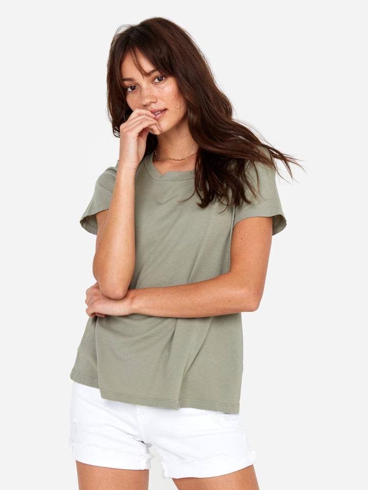 Organic Cotton Classic Tee Sage U661