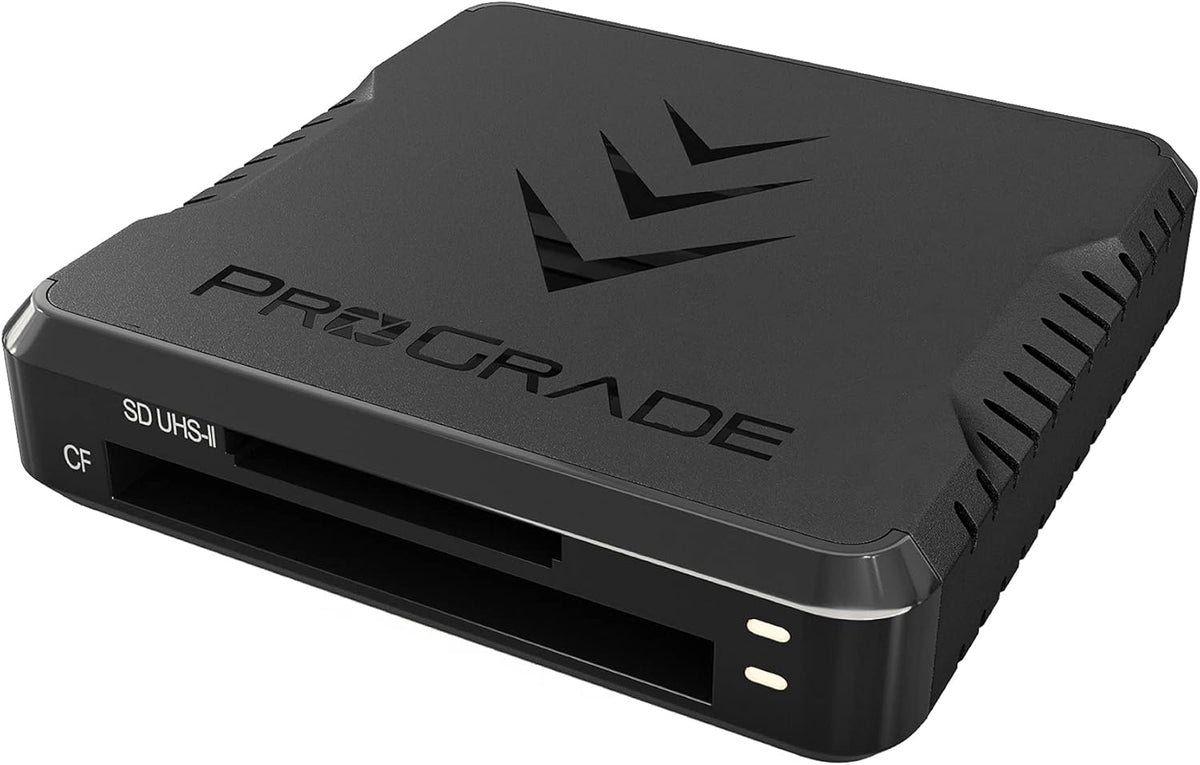 Compact Flash and SD UHS-II Dual-Slot Memory Card Reader D333