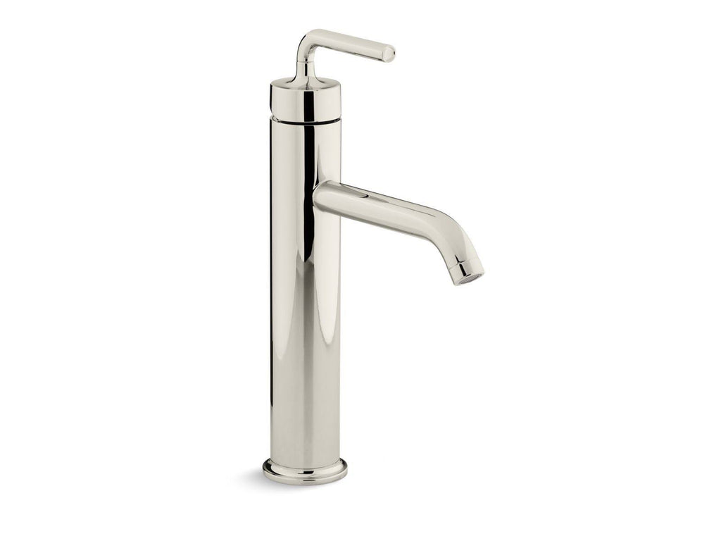 Brushed Nickel Single Hole Bathroom Faucet S9139