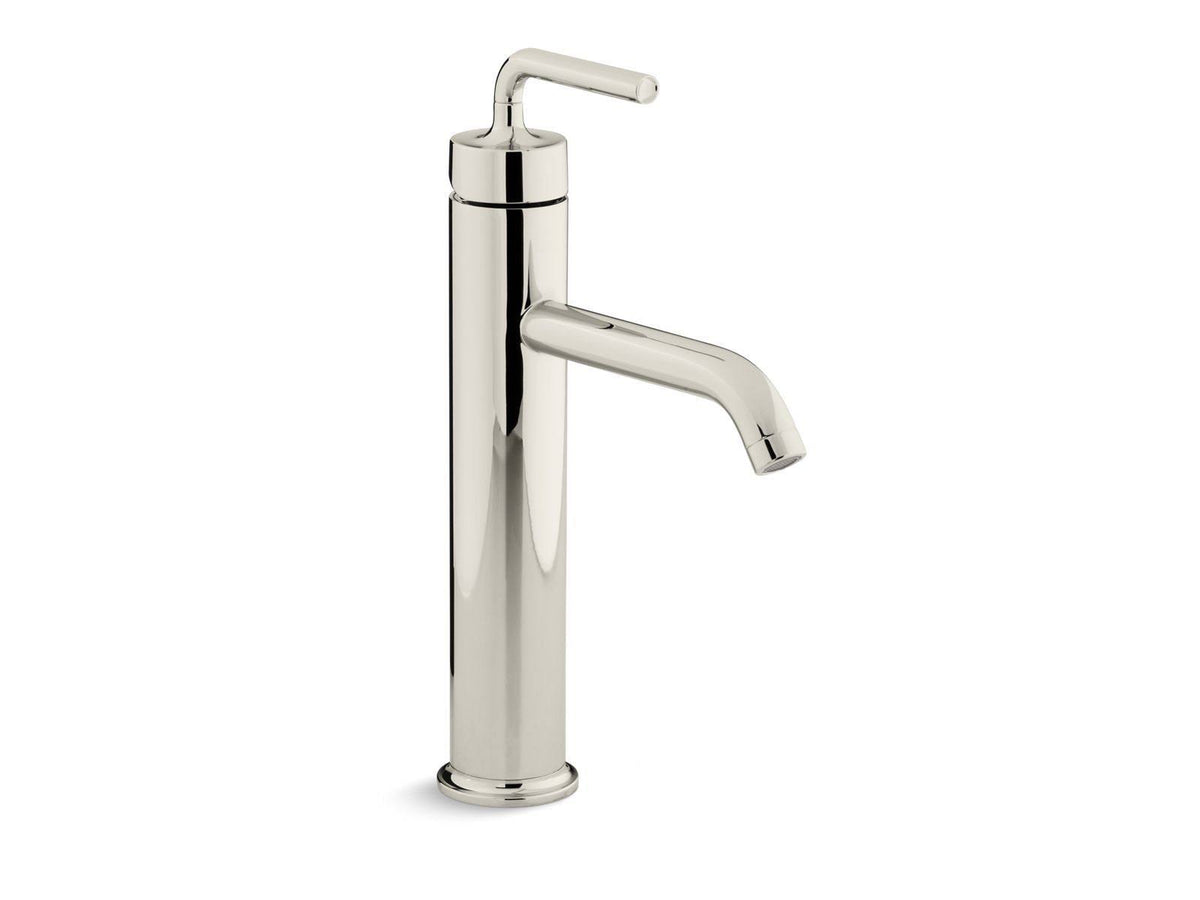 Brushed Nickel Single Hole Bathroom Faucet S9139