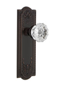 Crystal Glass Door Knob, Timeless Bronze J89634