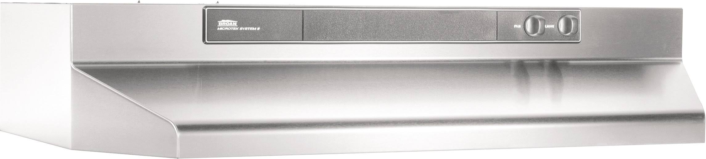Black Under-Cabinet Range Hood D14957