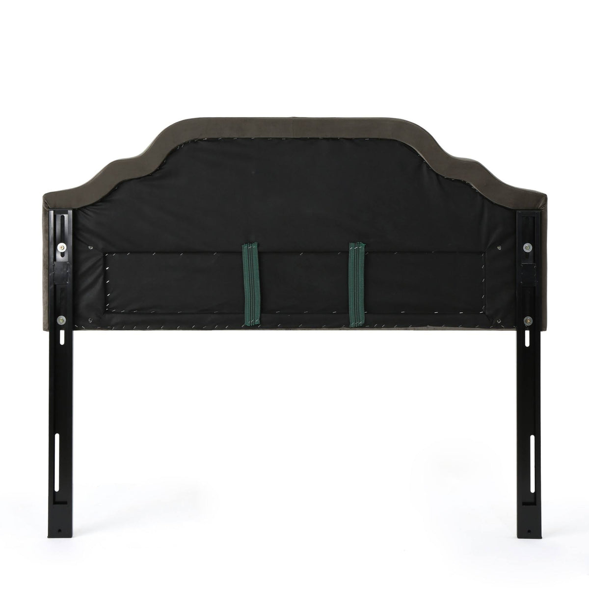 Studded Headboard, Gray, Full/Queen X685032