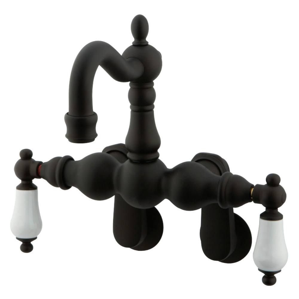Vintage Wall Mount Clawfoot Tub Filler Oil Rubbed Bronze G604625
