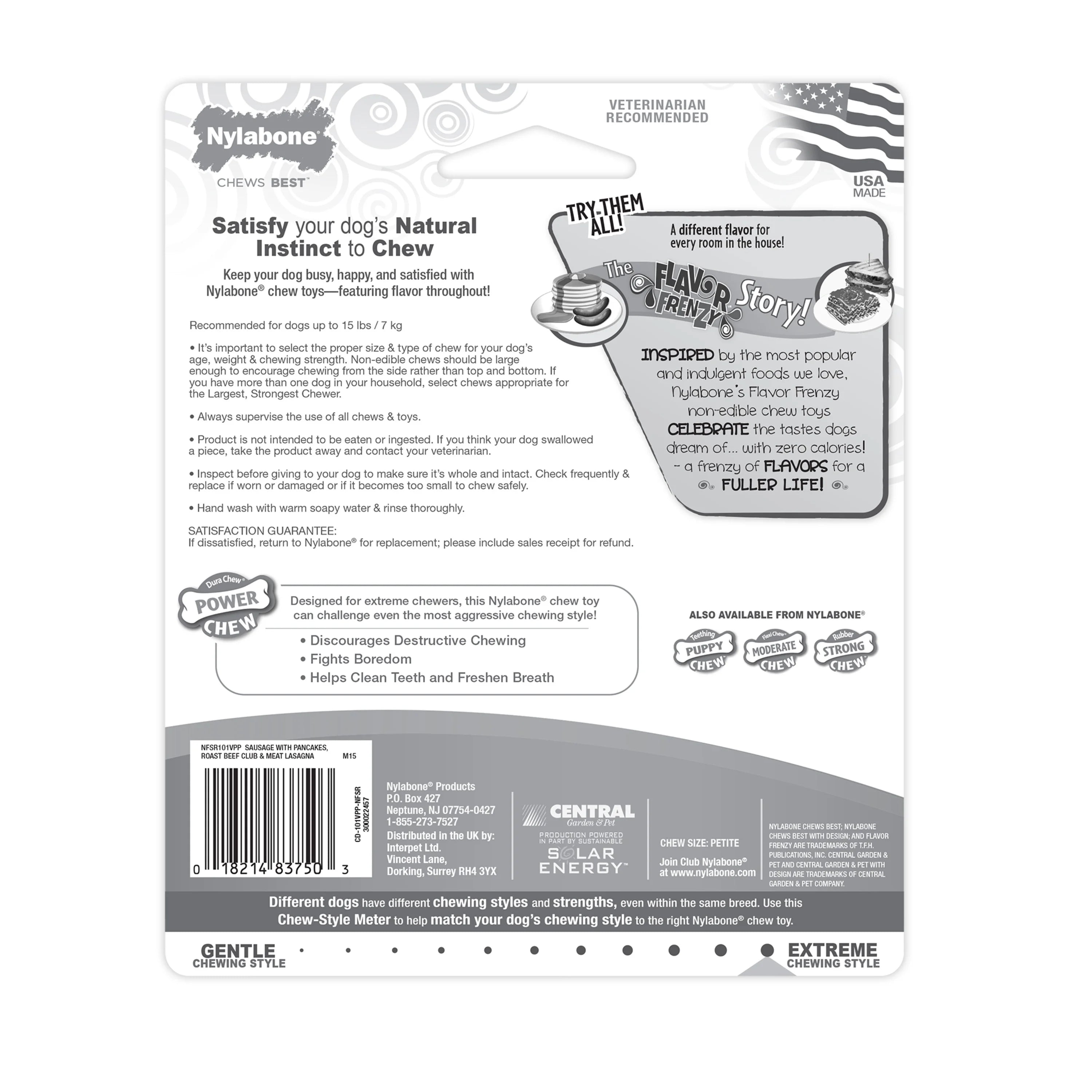 Triple Pack X-Small/Petite Chew Toy K75830