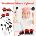 Play Kitchen Set with Cookware Pots and Pans X733893