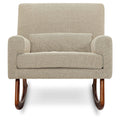 Beige/Walnut Rocker Y668681