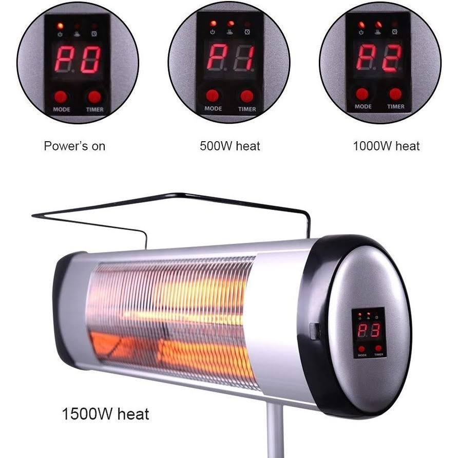 Carbon Infrared 1500 Watt Electric Outdoor Heater N2157