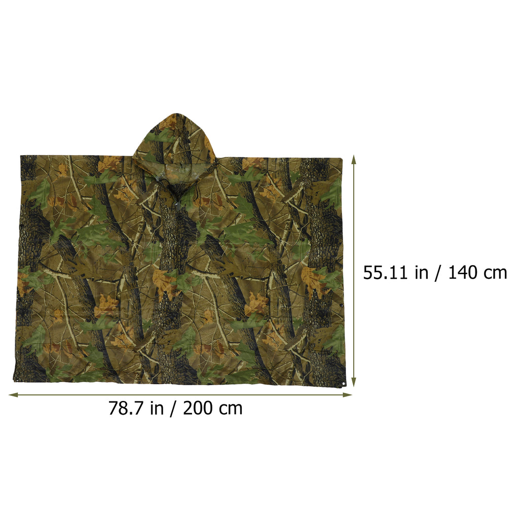 Raincoat Poncho Outdoor Emergency Coat D799