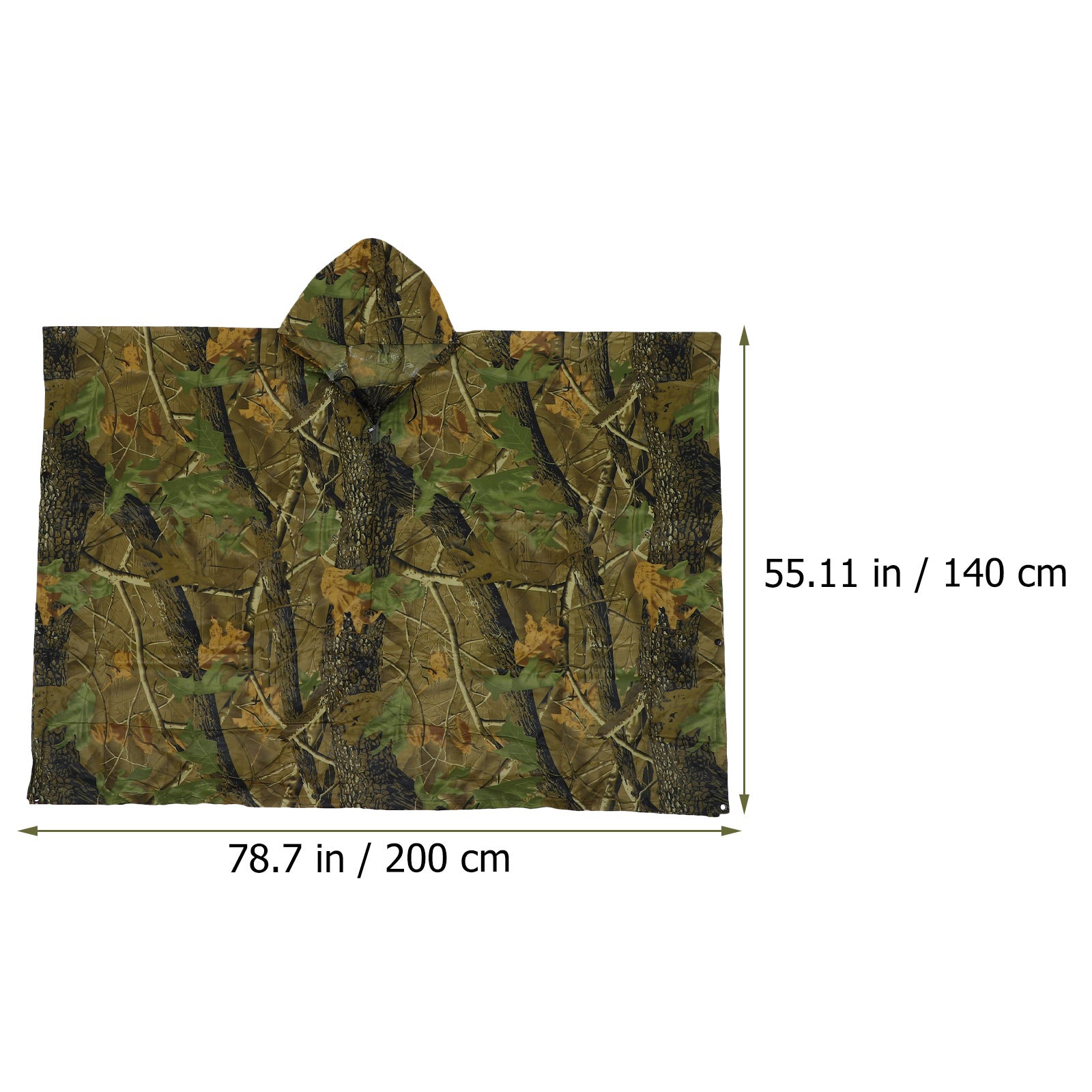 Raincoat Poncho Outdoor Emergency Coat D799
