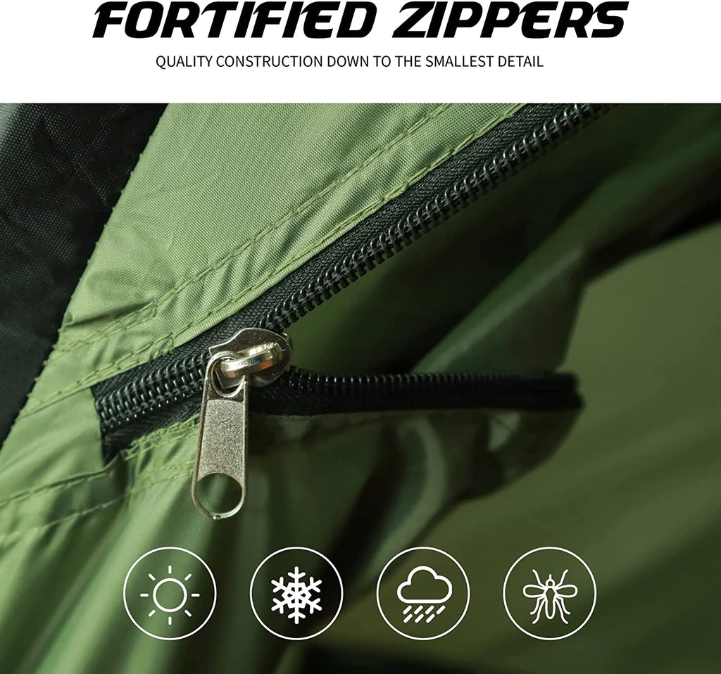 Semicircle Green Waterproof Bike Storage Cover J810662
