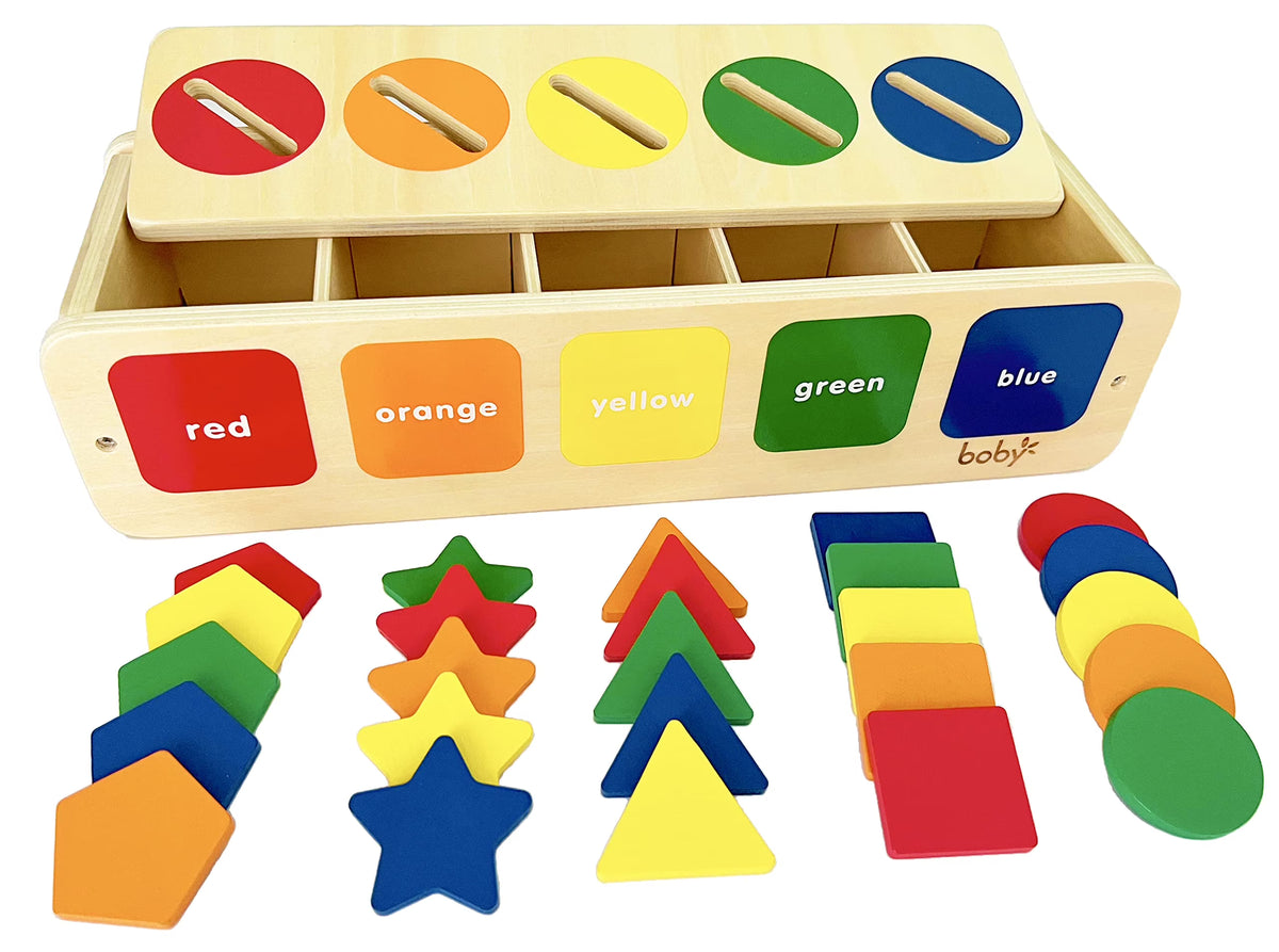 Montessori Toys Sorting Learning Matching Box U492