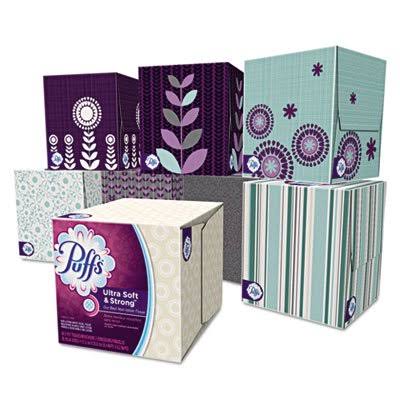 2-Ply White Facial Tissue, 24 Boxes O60168