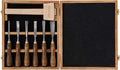 12-Pieces Wood Carving Chisel Set with Walnut Handle K339758