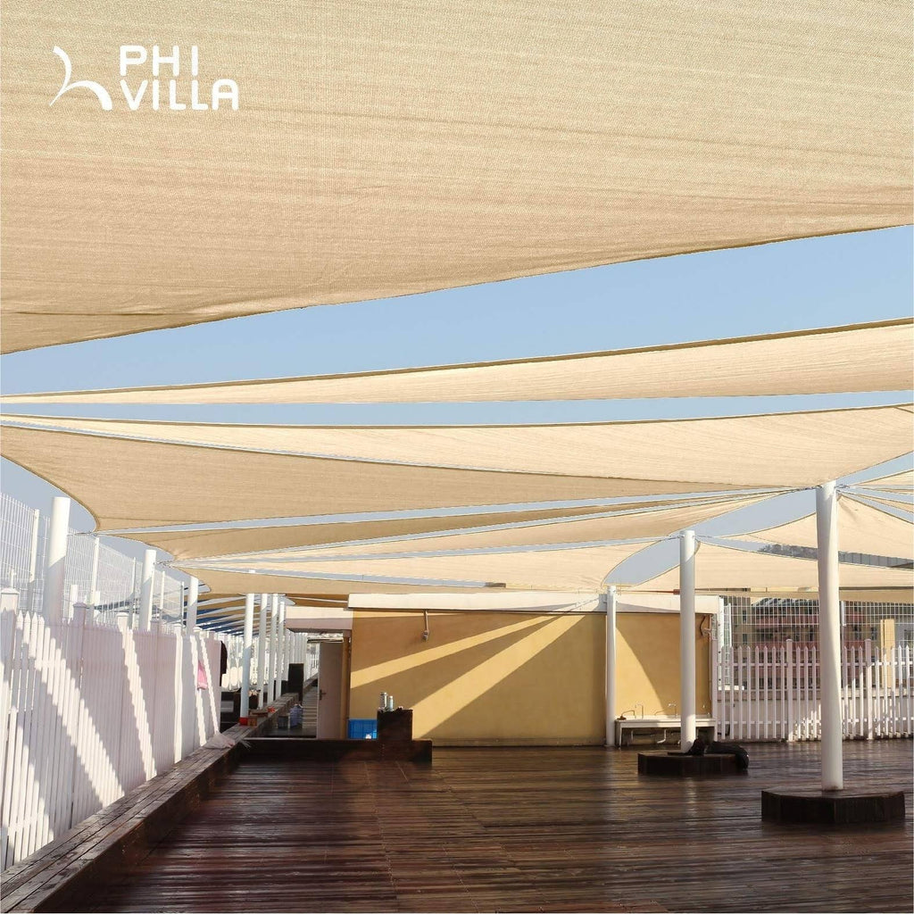 Triangle 16.5 x 16.5 x 16.5 Dark Green Sun Shade Sail M9957