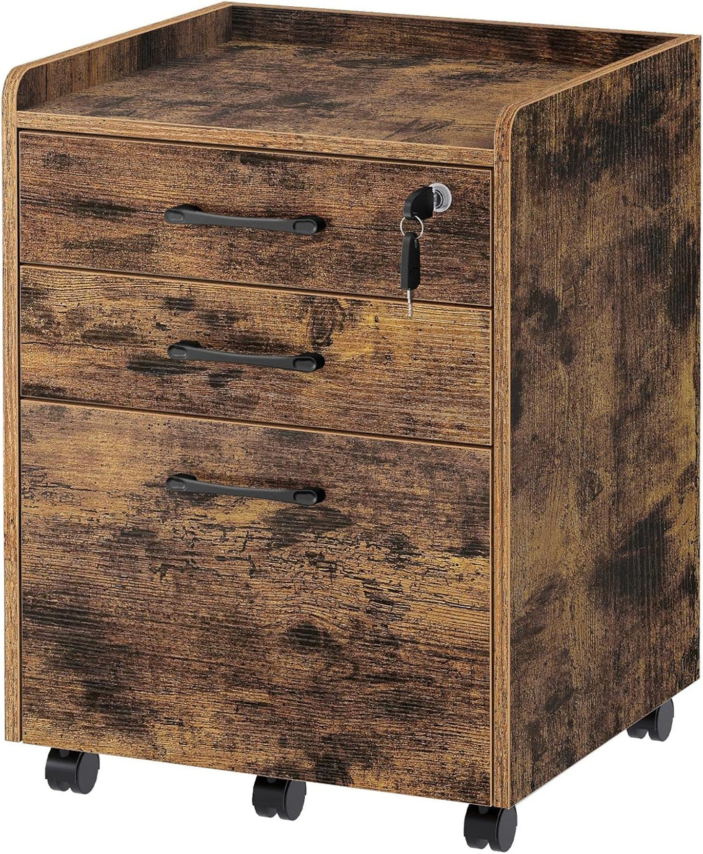 3 Drawer Rolling File Cabinet with Wheels G62367
