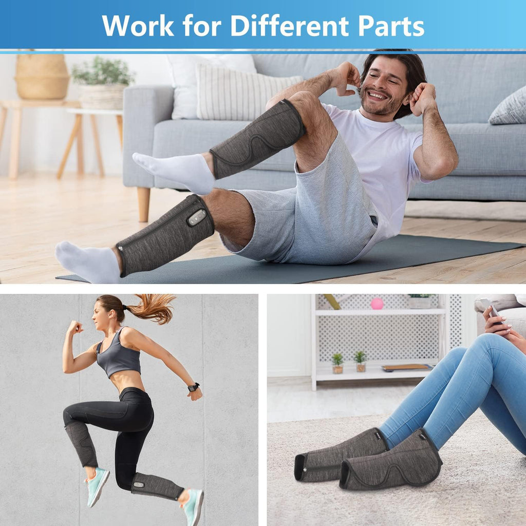 Rechargeable Leg Massager with Air Compression (1 Pair) R1171