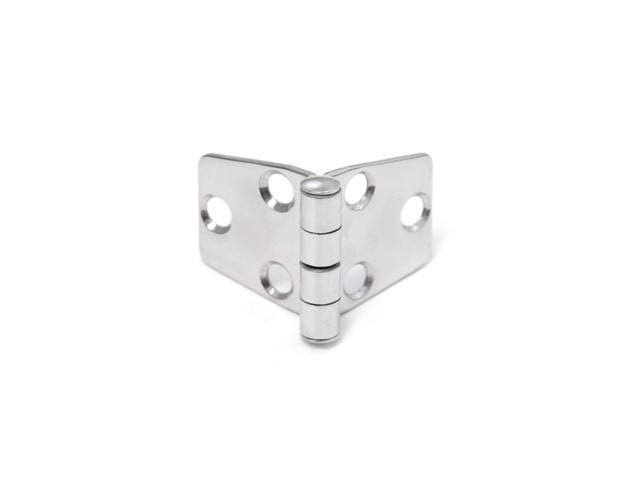 Polished Stainless Steel Marine Door Hinges 3 x 1.5 Inches Set of 12 D72882