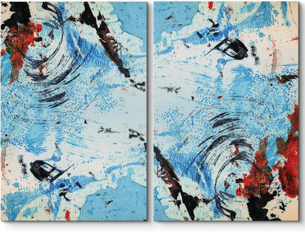 16x24 inches Pack of 2 Canvas Art Y736