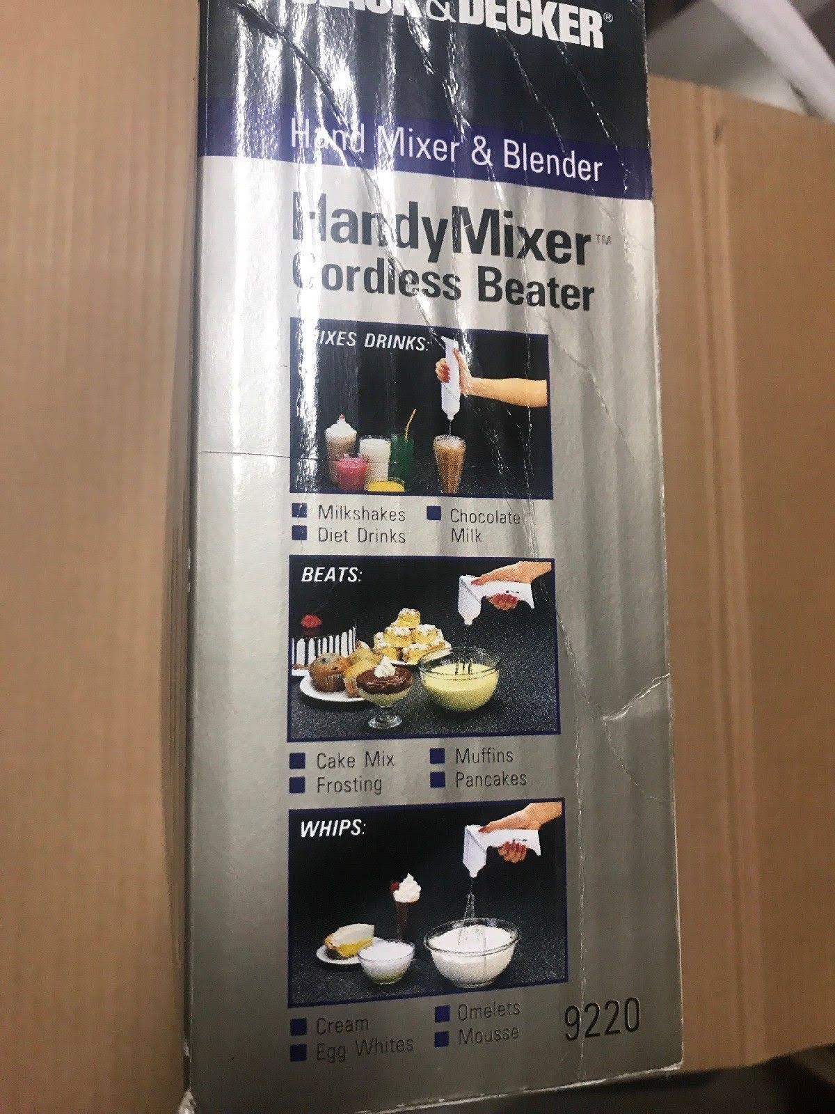 Cordless Handy Mixer Beater Blender N274
