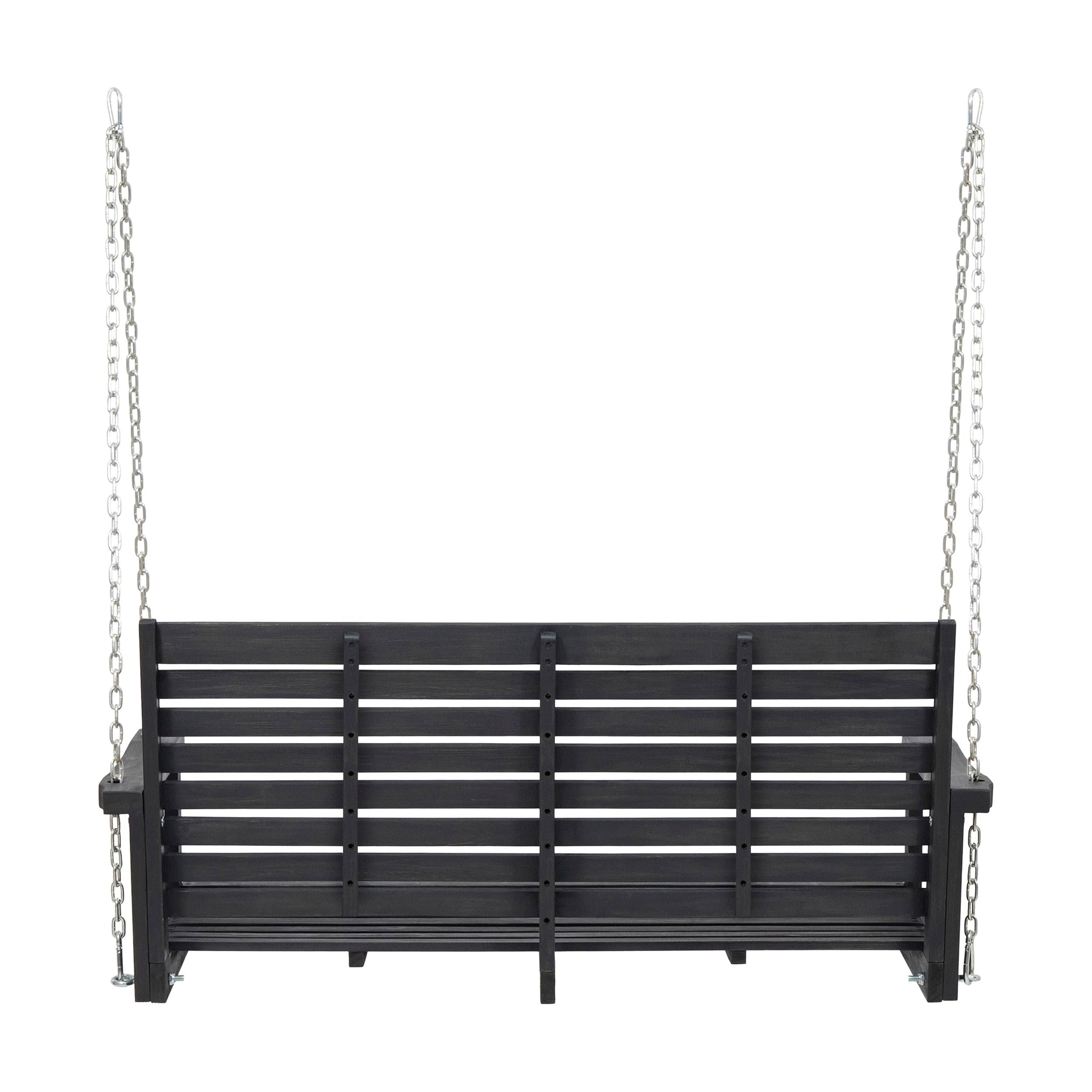 Acacia Wood Patio Porch Swing F902