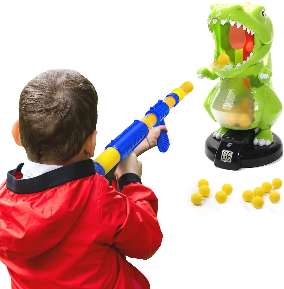 Electronic Target Shooting Game with 24 Foam Balls L978