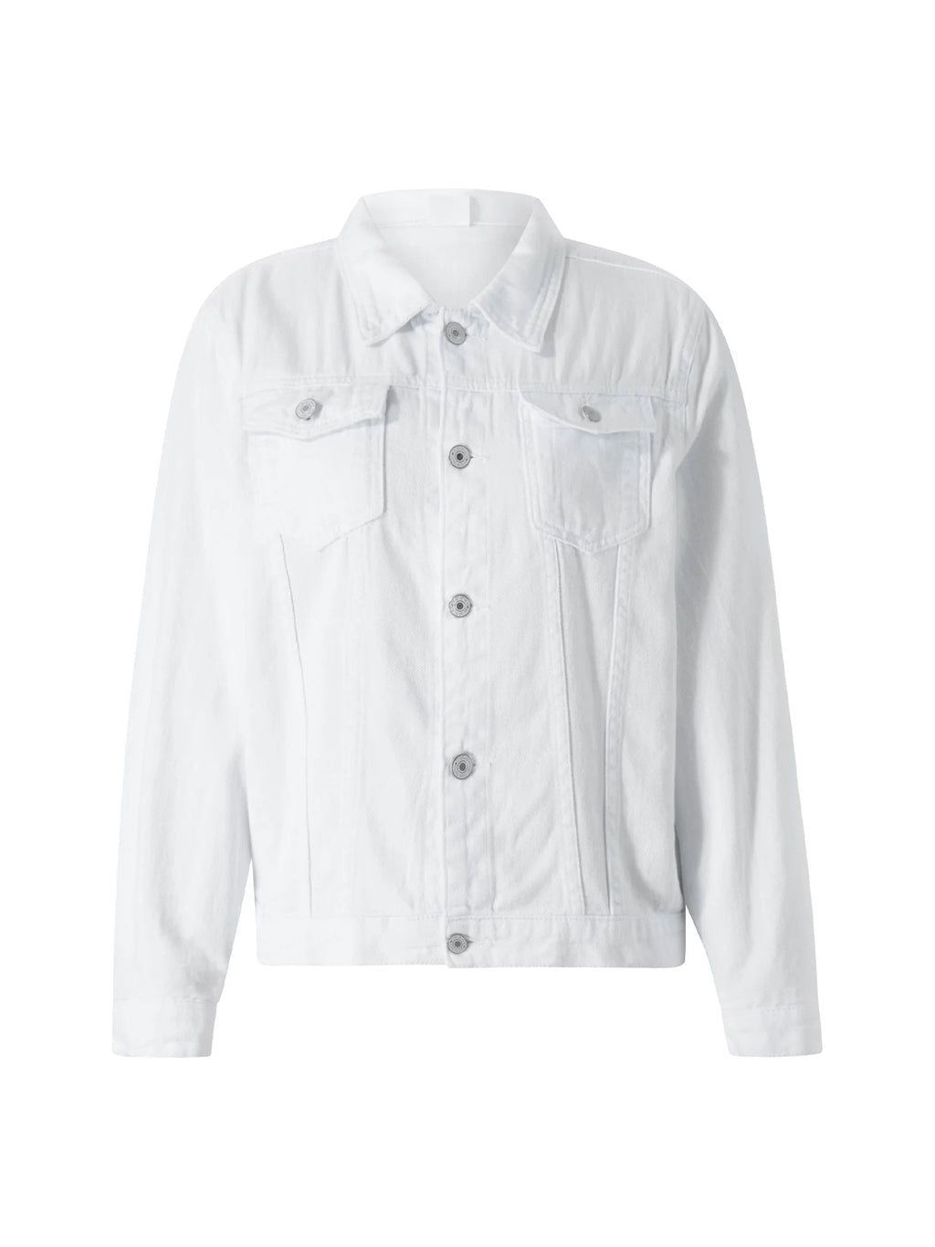 Women's Stretch Fitted Denim Jean Jacket T5645
