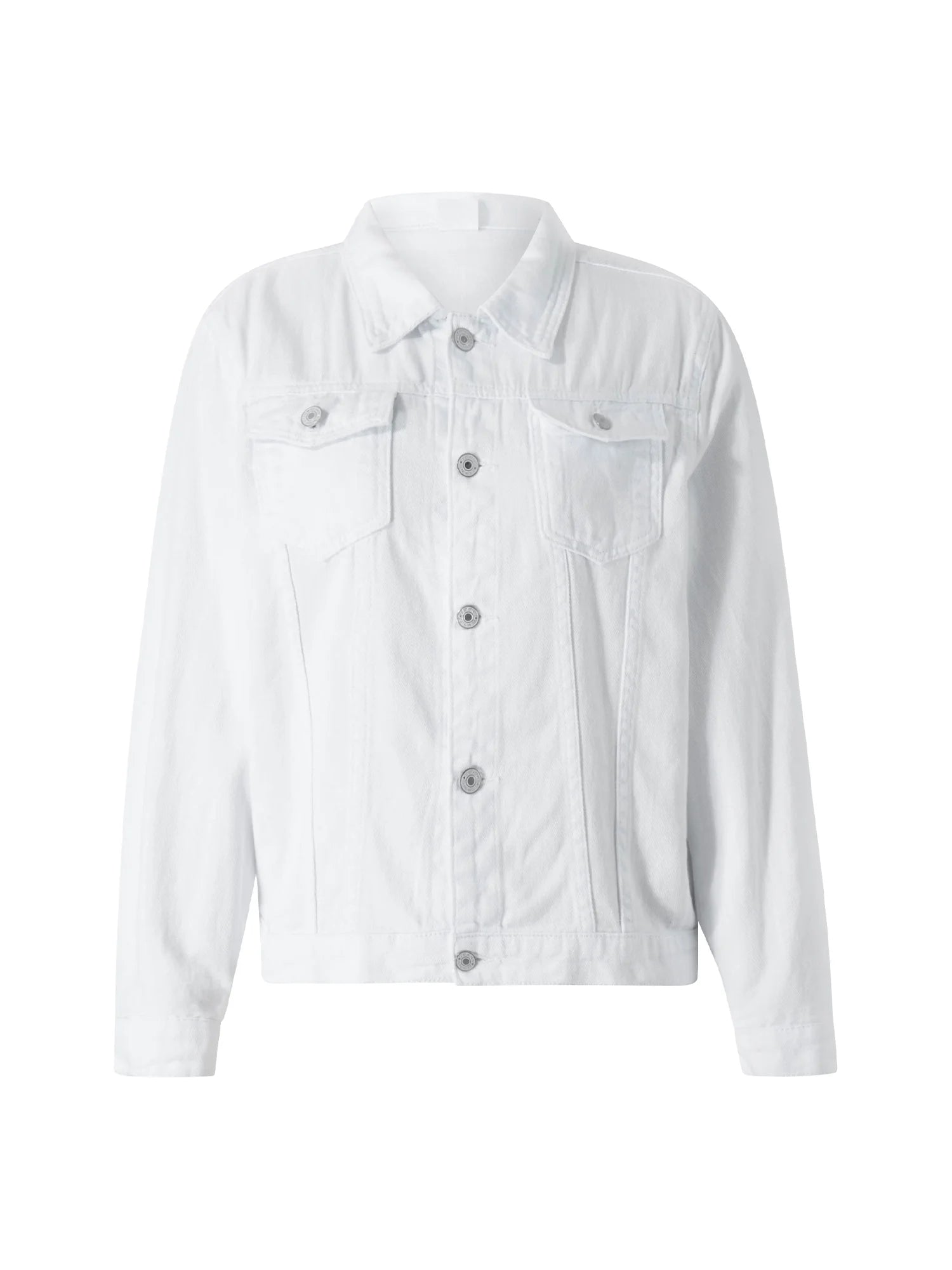 Women's Stretch Fitted Denim Jean Jacket T5645