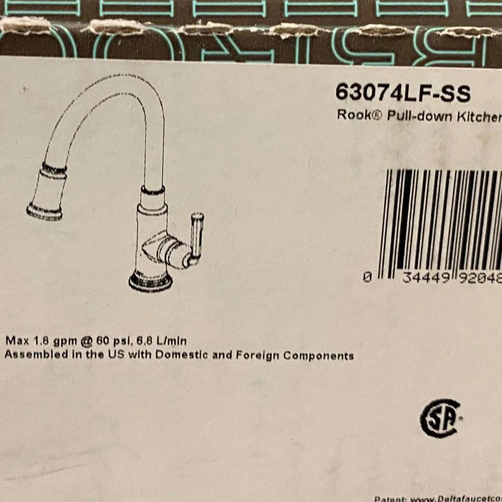 Stainless Pull-Down Faucet W5773
